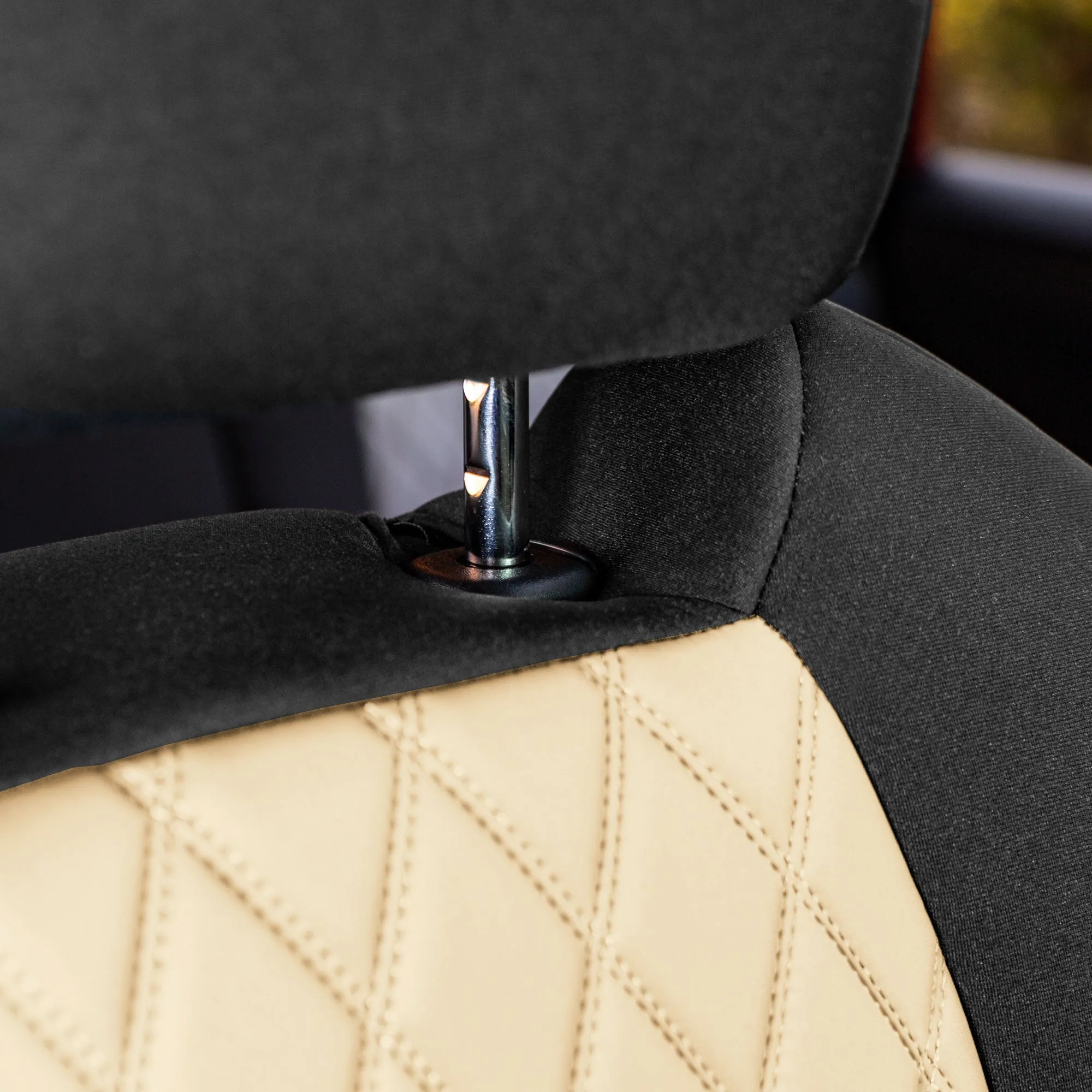 Toyota Rav4 LE | XLE | Limited 2019-2025  - Full Set Seat Covers - Beige Ultraflex Neoprene