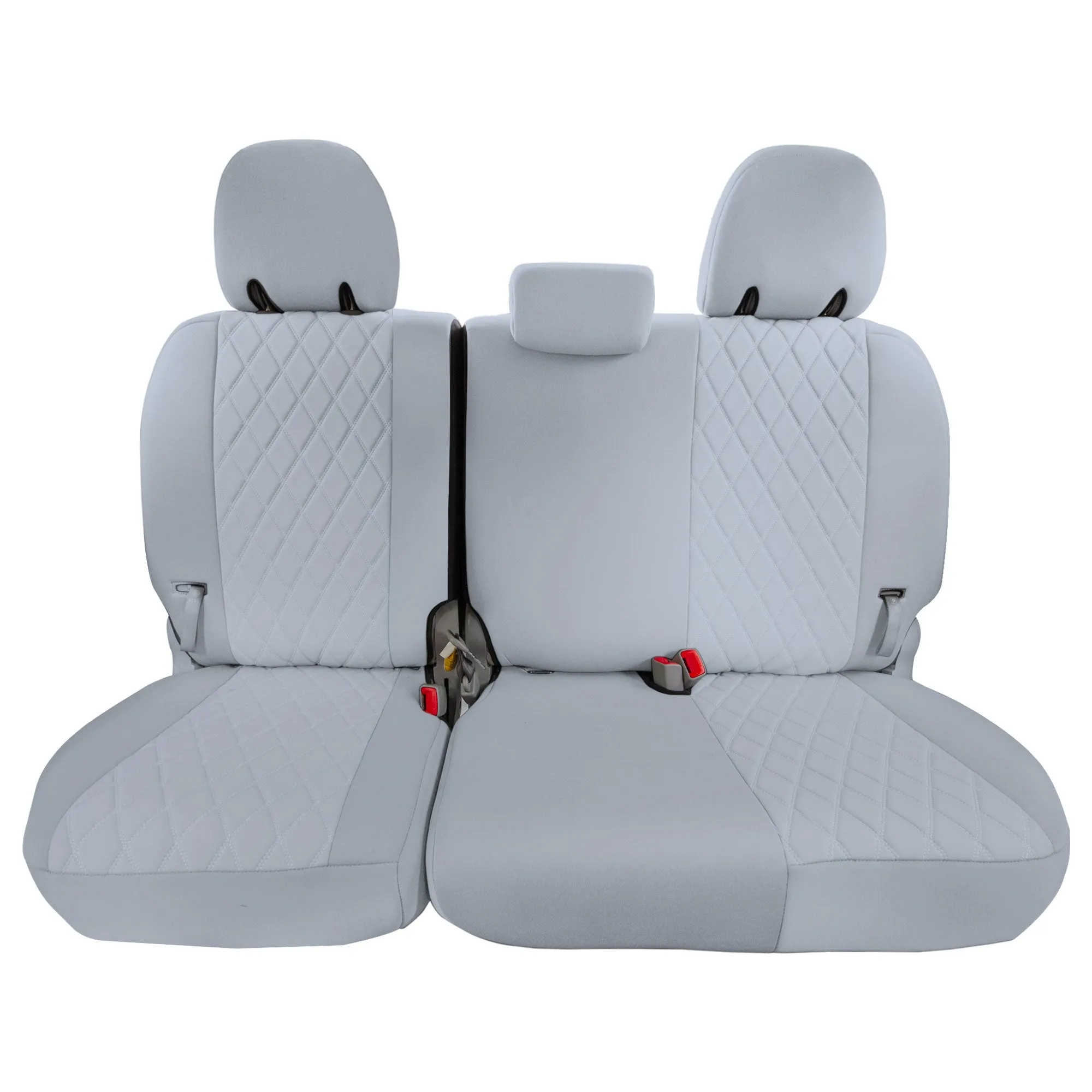 Toyota Sienna 2011 - 2020 - 3rd Row Set Seat Covers - Solid Gray Ultraflex Neoprene