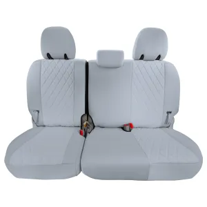 Toyota Sienna 2011 - 2020 - 3rd Row Set Seat Covers - Solid Gray Ultraflex Neoprene