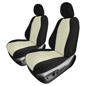 Toyota Sienna - 2021 - 2024 - Front Set Seat Covers - Beige Ultraflex Neoprene