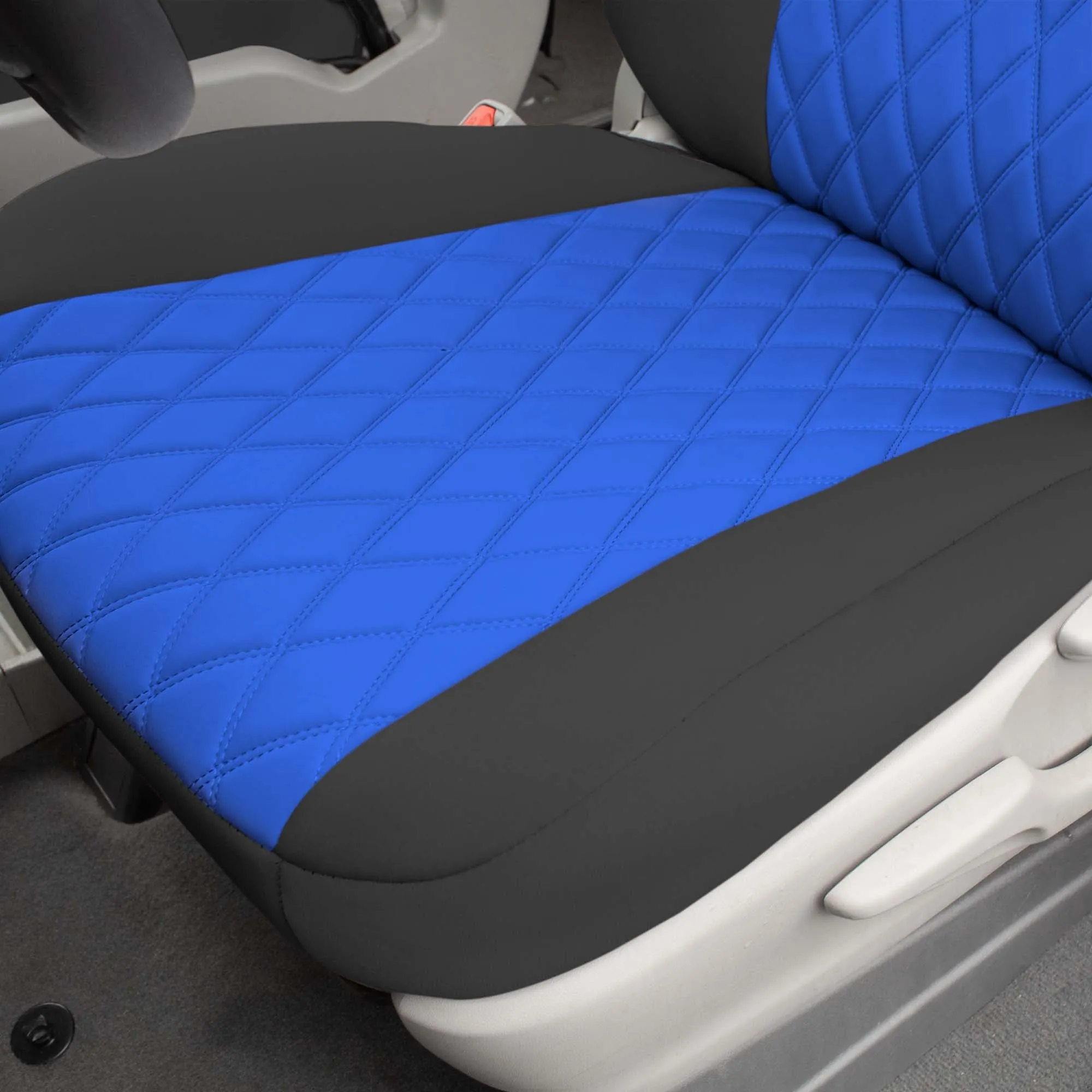 Toyota Sienna 7 Passenger 2011 - 2020 - Full Set Seat Covers - Blue Ultraflex Neoprene