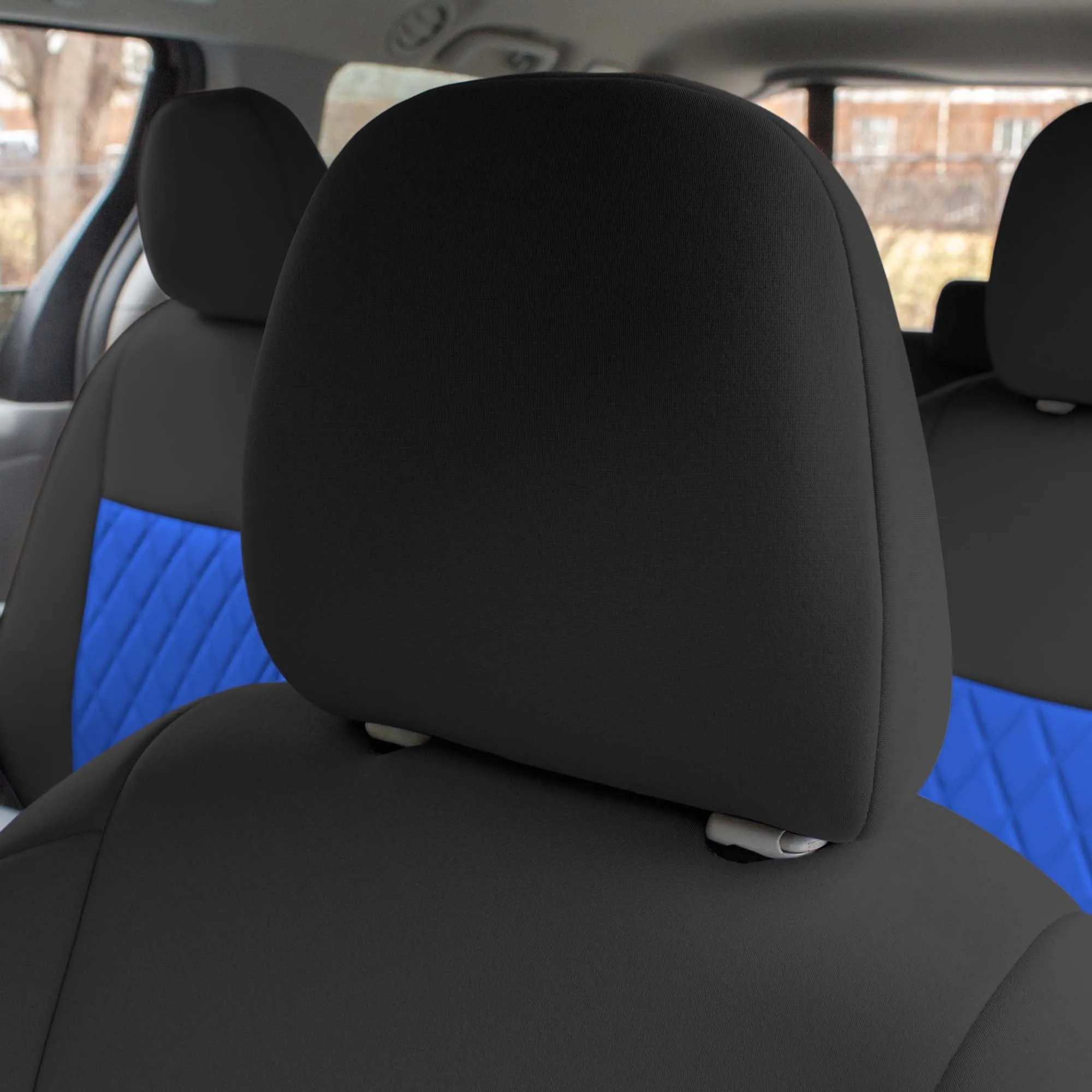 Toyota Sienna 7 Passenger 2011 - 2020 - Full Set Seat Covers - Blue Ultraflex Neoprene