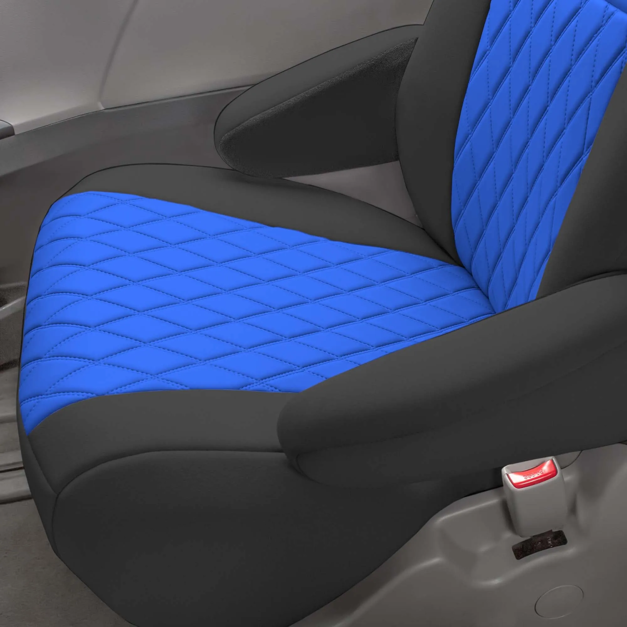 Toyota Sienna 7 Passenger 2011 - 2020 - Full Set Seat Covers - Blue Ultraflex Neoprene