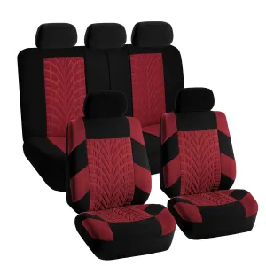 Travel Master Seat Covers - Full Set Burgundy