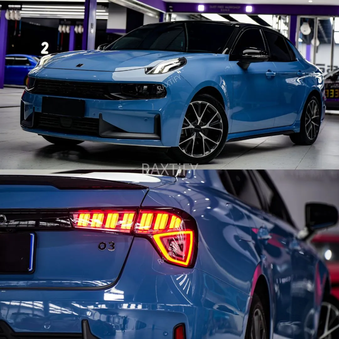 Ultra Gloss China Blue Paint Protection Film