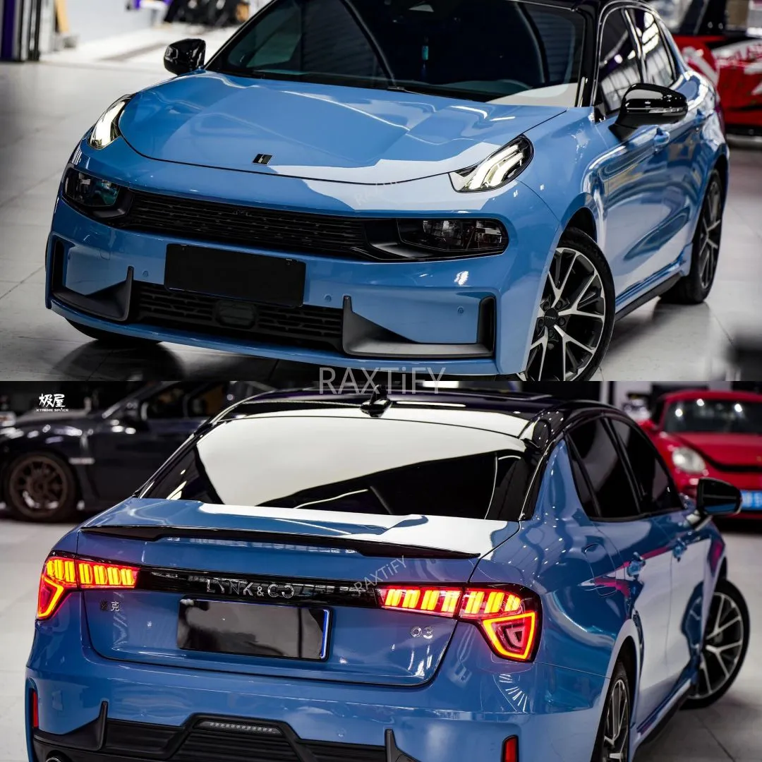 Ultra Gloss China Blue Paint Protection Film