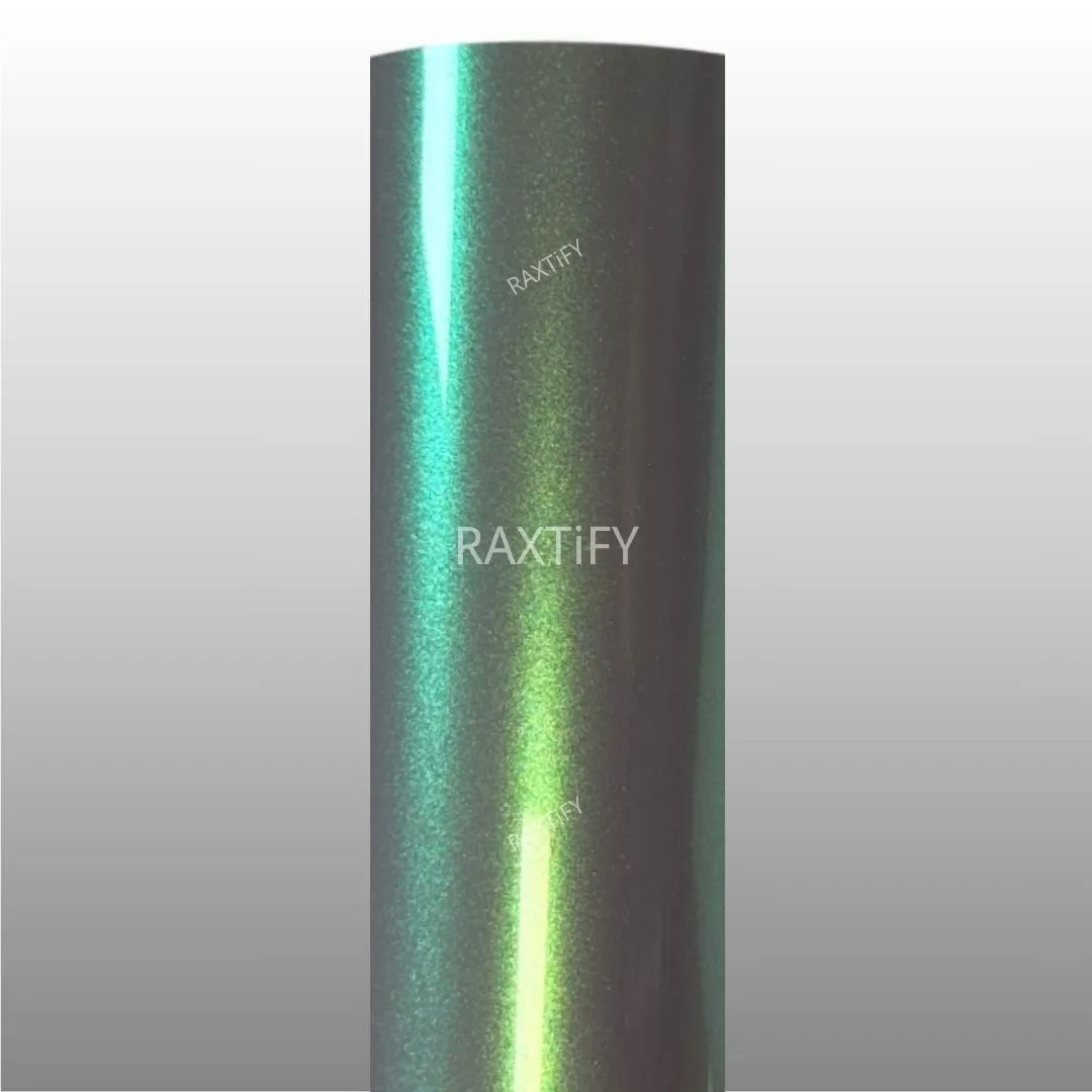 Ultra Gloss Metallic Gray Green Paint Protection Film