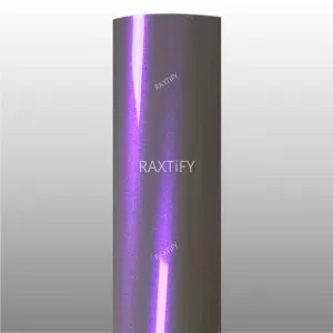Ultra Gloss Metallic Gray Purple Paint Protection Film