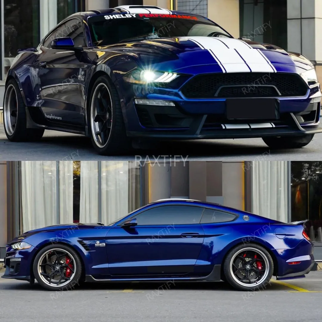 Ultra Gloss Metallic Tanzanite Blue Paint Protection Film