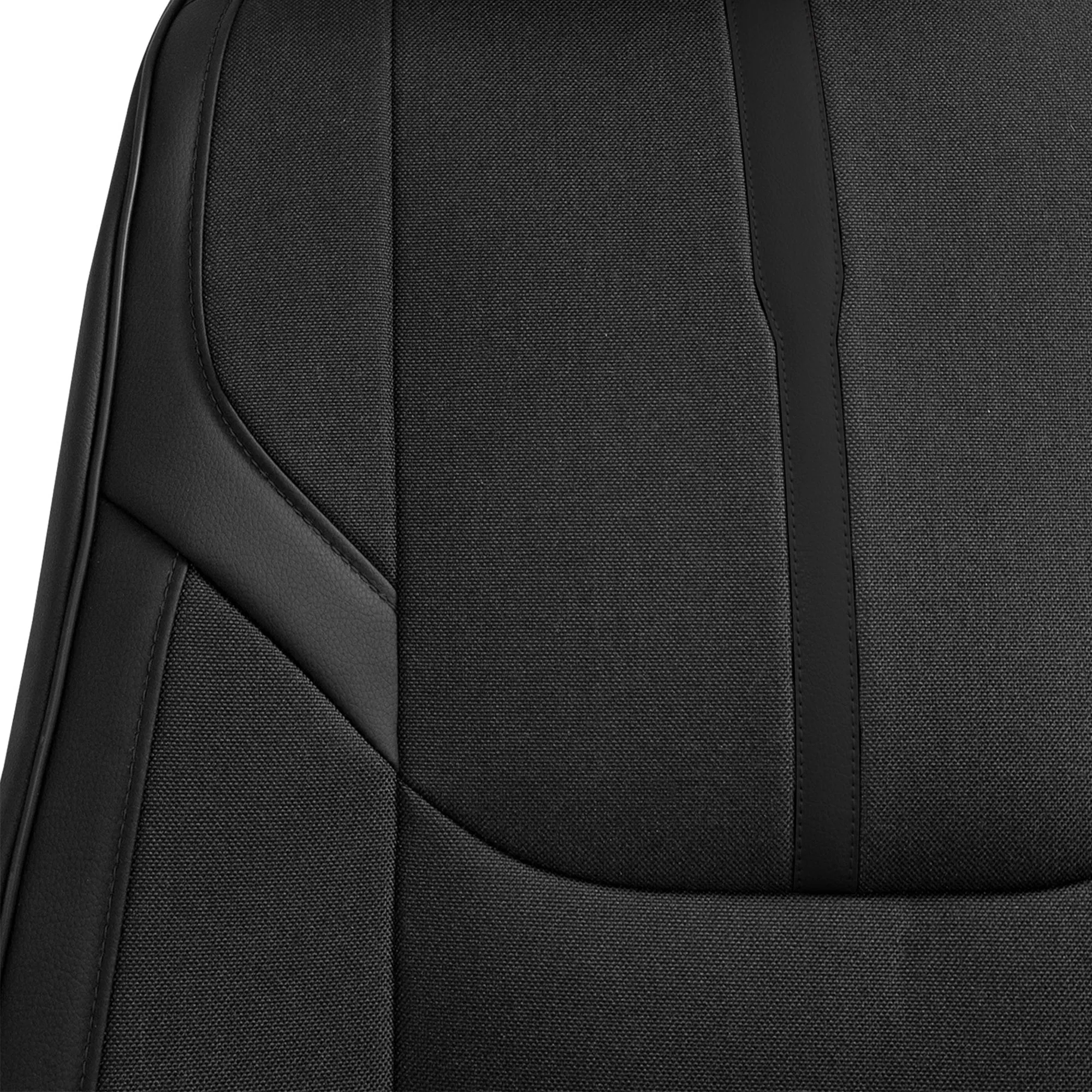 Ultra Sleek Car Seat Cushions - Front Set Black