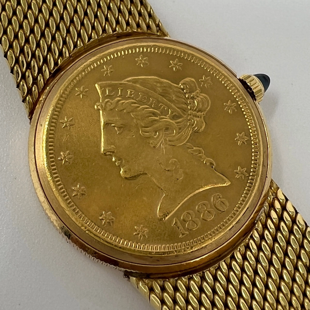 Universal Geneve $5 Coin 1886 Watch