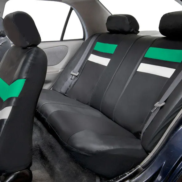 Varsity Spirit PU Leather Seat Covers - Rear Mint