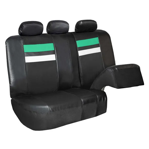 Varsity Spirit PU Leather Seat Covers - Rear Mint