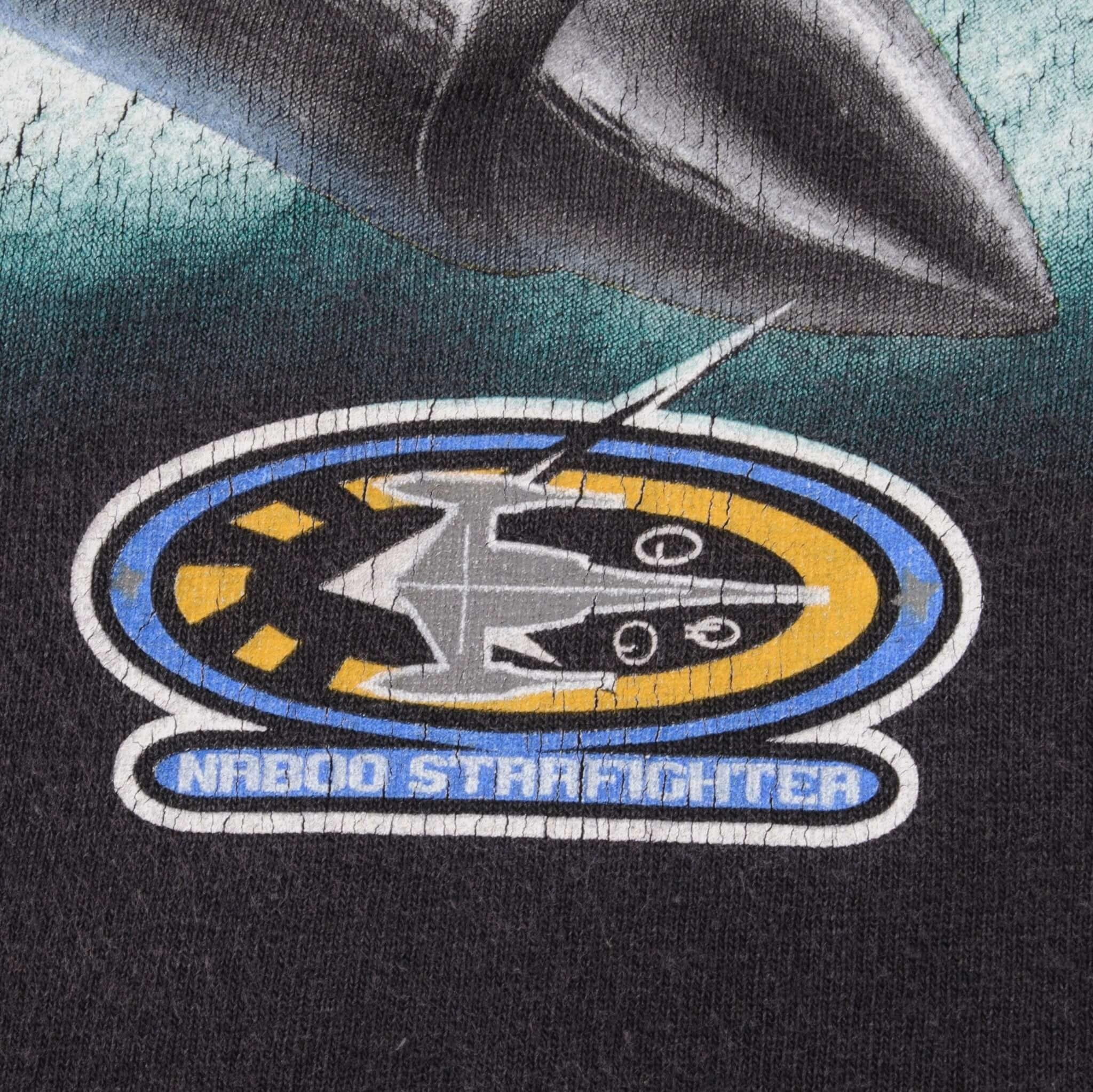 VINTAGE STAR WARS EPISODE 1 NABOO STARFIGHTER 1999 TEE SHIRT SIZE XL
